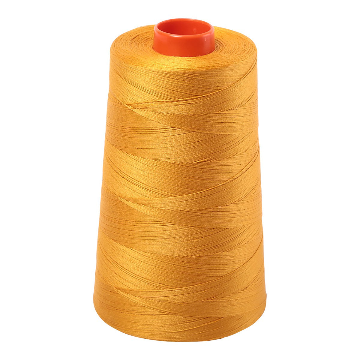 Mako Cotton Embroidery Thread 50wt 6452yds Orange Mustard