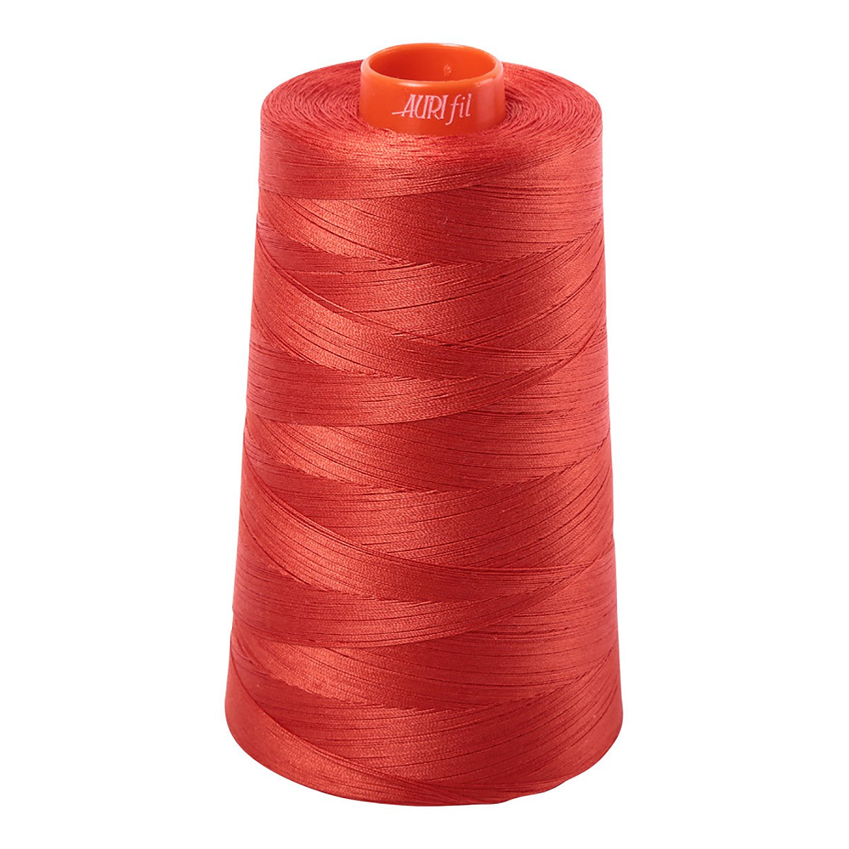 Mako Cotton Embroidery Thread 50wt 6452yds Red Orange