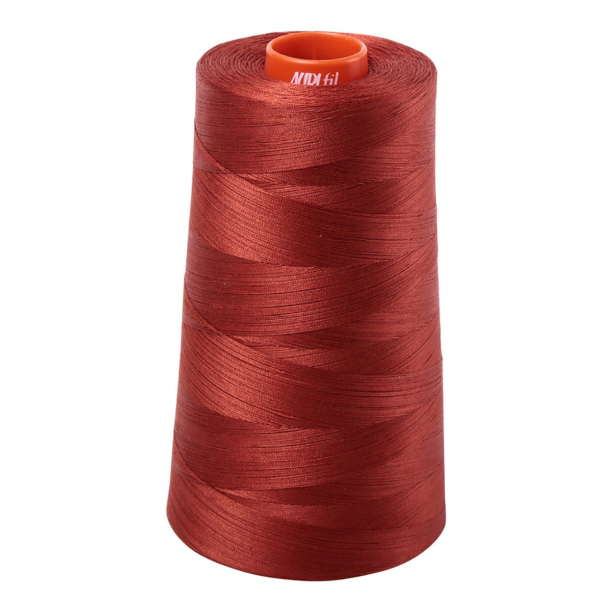 Mako Cotton Embroidery Thread Solid 50wt 6452yds Terracotta