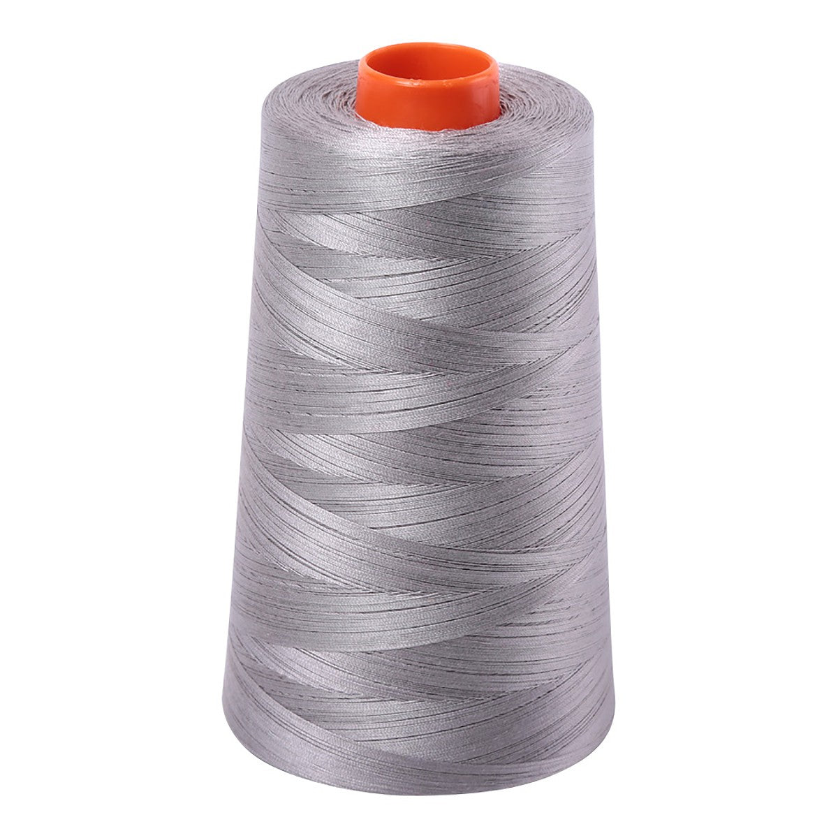 Mako Cotton Embroidery Thread Solid 50wt 6452yds Stainless Steel