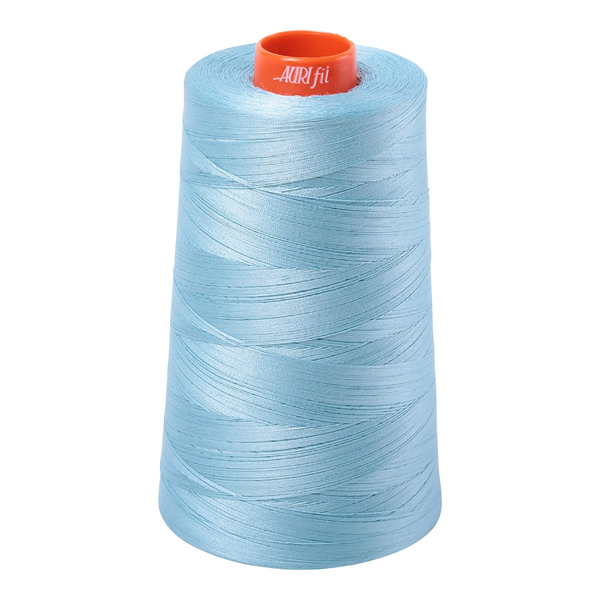 Mako Cotton Embroidery Thread 50wt 6452yds Light Grey Turquoise
