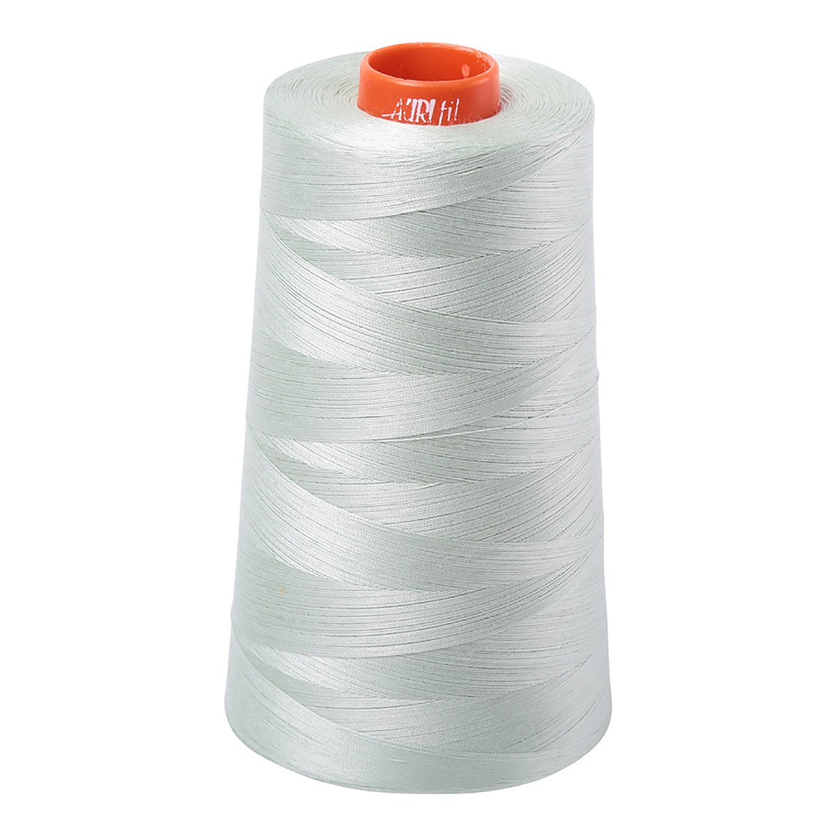 Mako Cotton Embroidery Thread Solid 50wt 6452yds Platinum