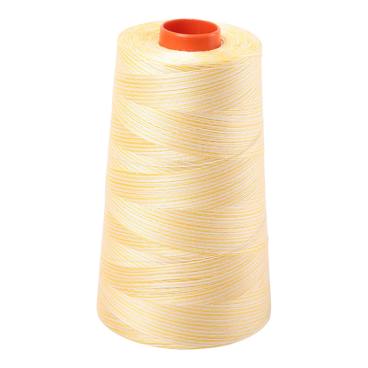 Mako Cotton Embroidery Thread 50wt 6452yds Variegated Lemon Ice