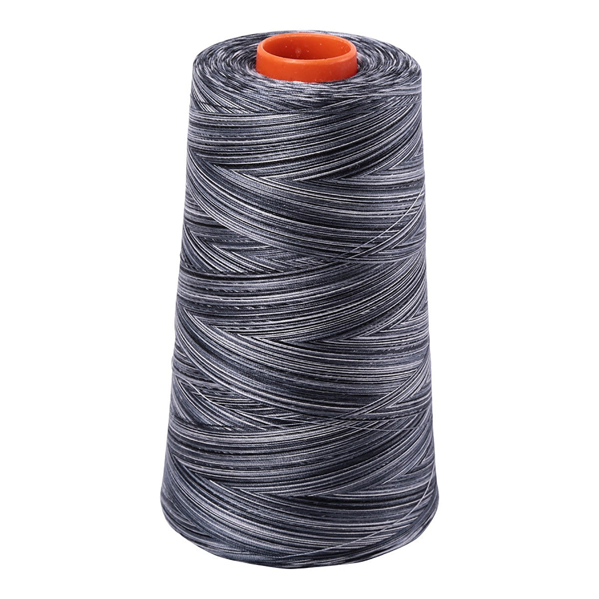 Mako Cotton Embroidery Thread 50wt 6452yds Variegated Graphite