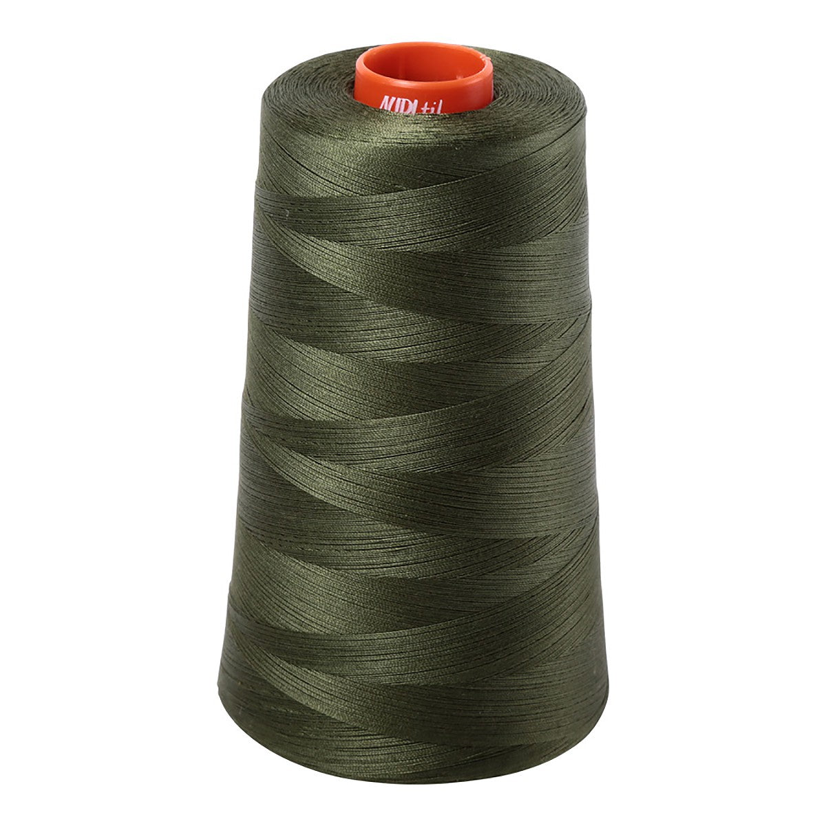 Mako Cotton Embroidery Thread 50wt 6452yds Medium Green