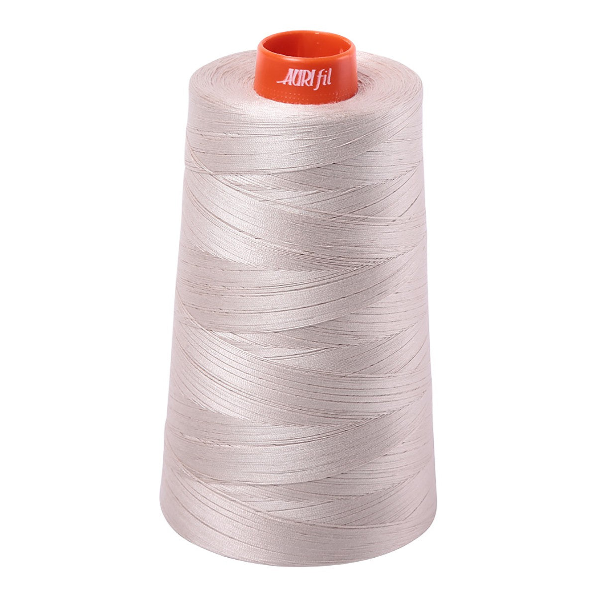 Mako Cotton Embroidery Thread Solid 50wt 6452yds Pewter