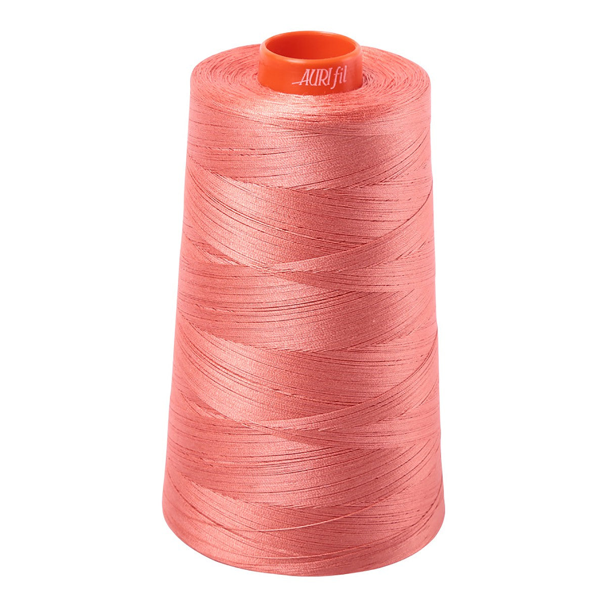 Mako Cotton Embroidery Thread Solid 50wt 6452yds Tangerine Dream