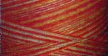 Swirls Maxi-Lock Polyester Serger Thread 50wt 3000yds Vari Orange Creamsicle