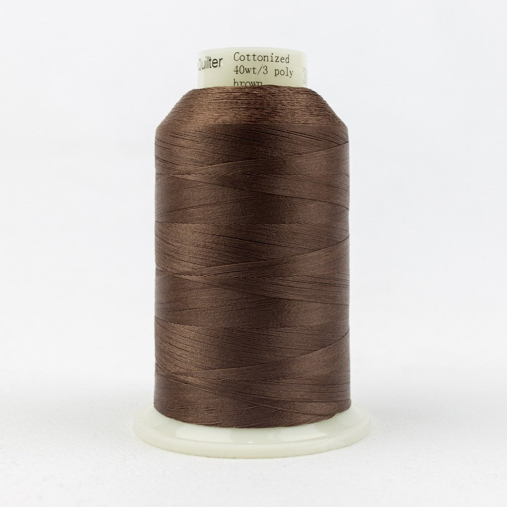 Master Quilter Soft Polyester 40wt 2743m Brown