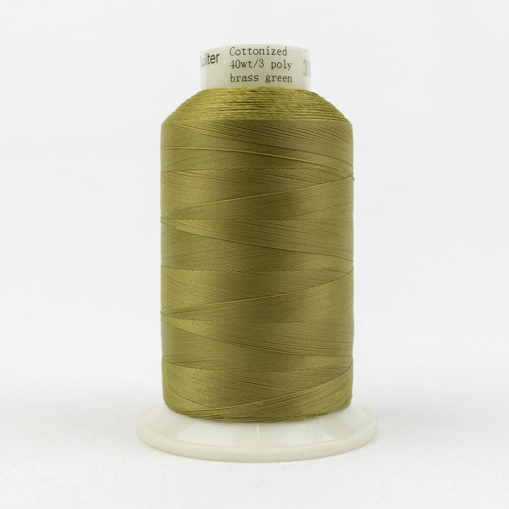 Master Quilter Soft Polyester 40wt 2743m Brass Green