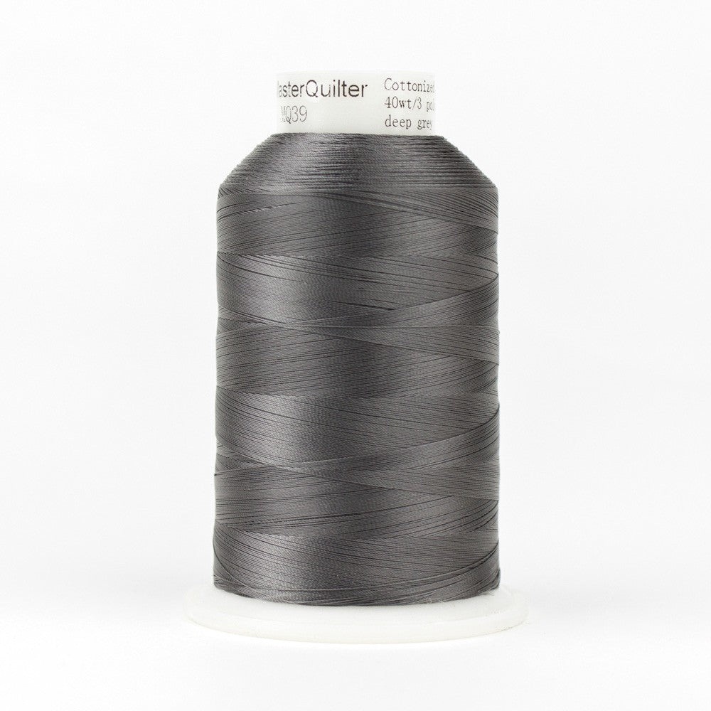 Master Quilter Soft Polyester 40wt 2743m Deep Grey
