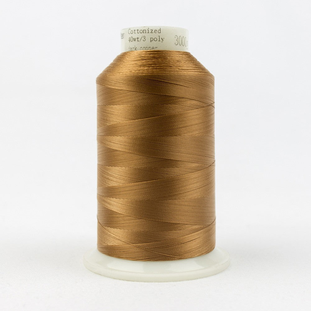 Master Quilter Soft Polyester 40wt 2743m Dark Copper