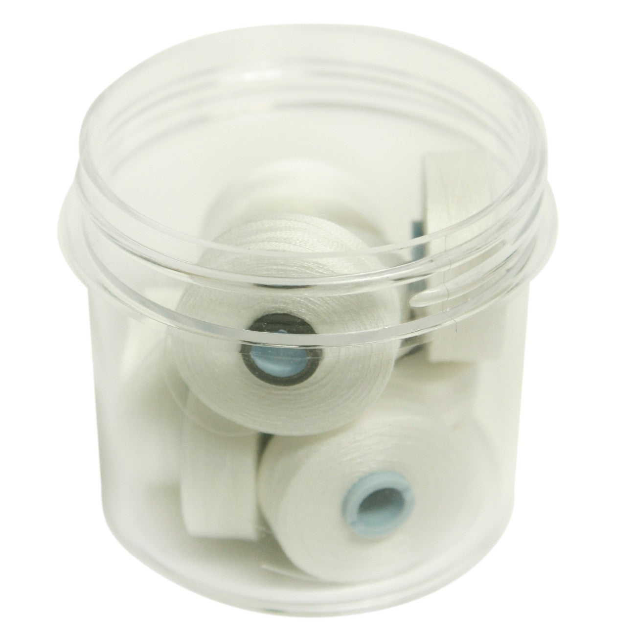 Magna-Quilt Delights Style M 135yd Pre-wound Bobbins White 10 Jar