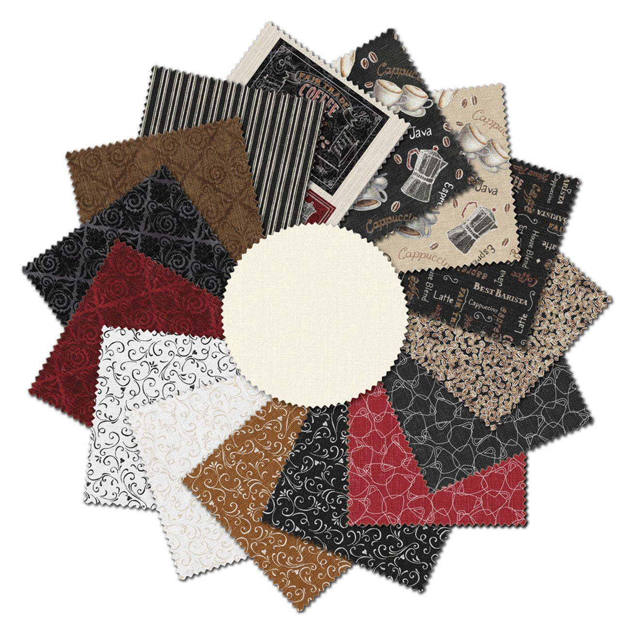 Fat Quarter Morning Tea, 15pcs/bundle