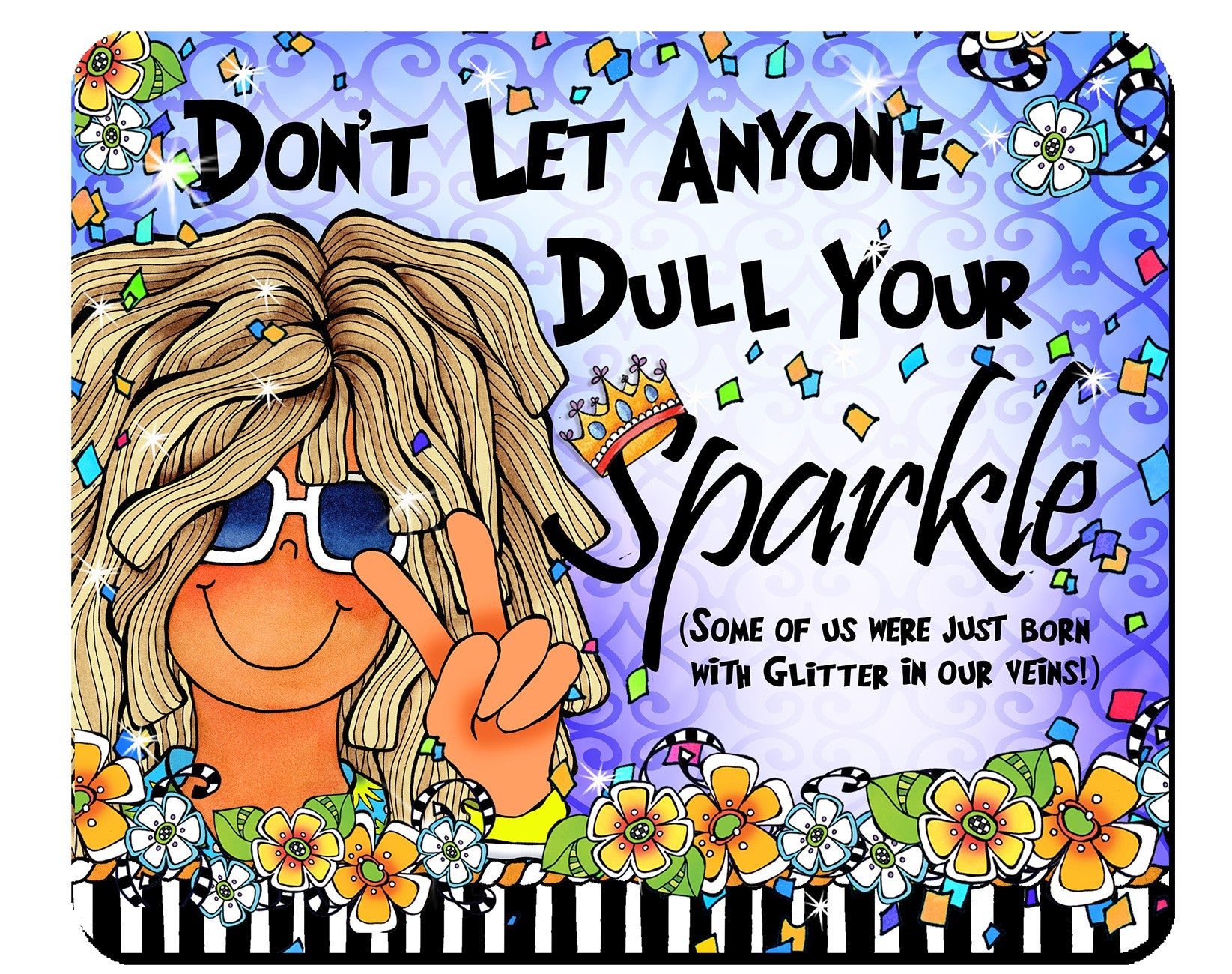 Glitter & Sparkle Mouse Pad
