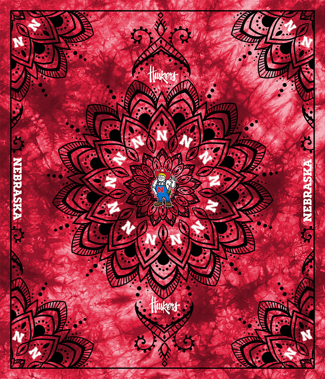 Nebraska Collegiate Tapestry-48in x 56in