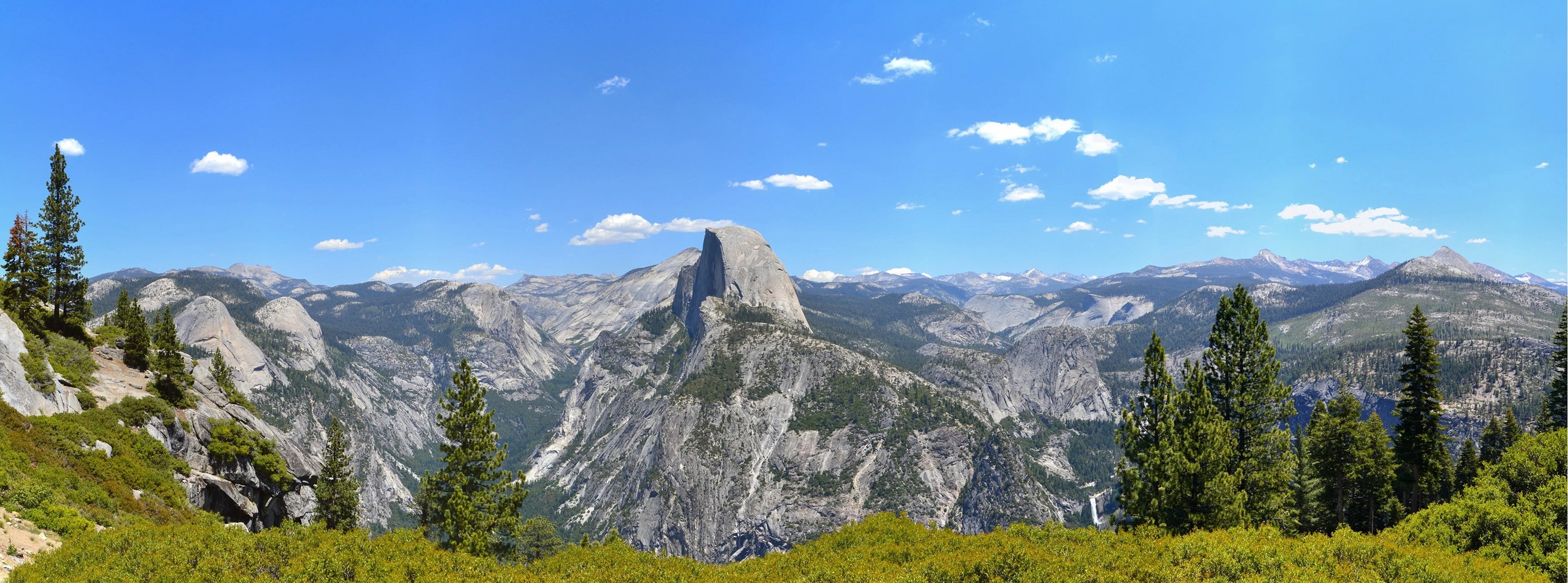 Yosemite Valley Panel 41.5in x 15.5in