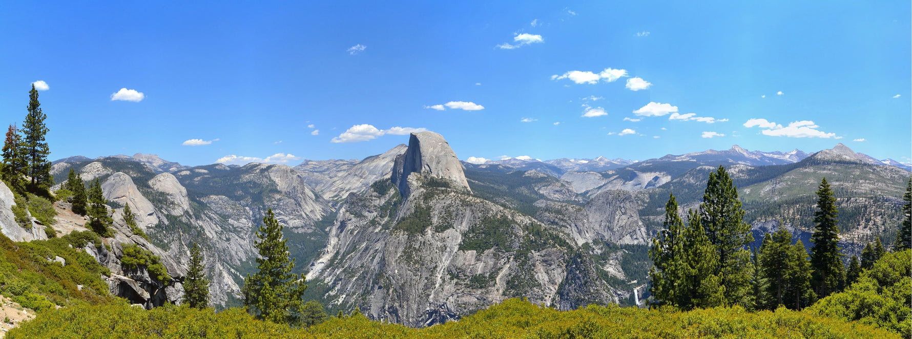 Yosemite Valley Panel 41.5in x 15.5in
