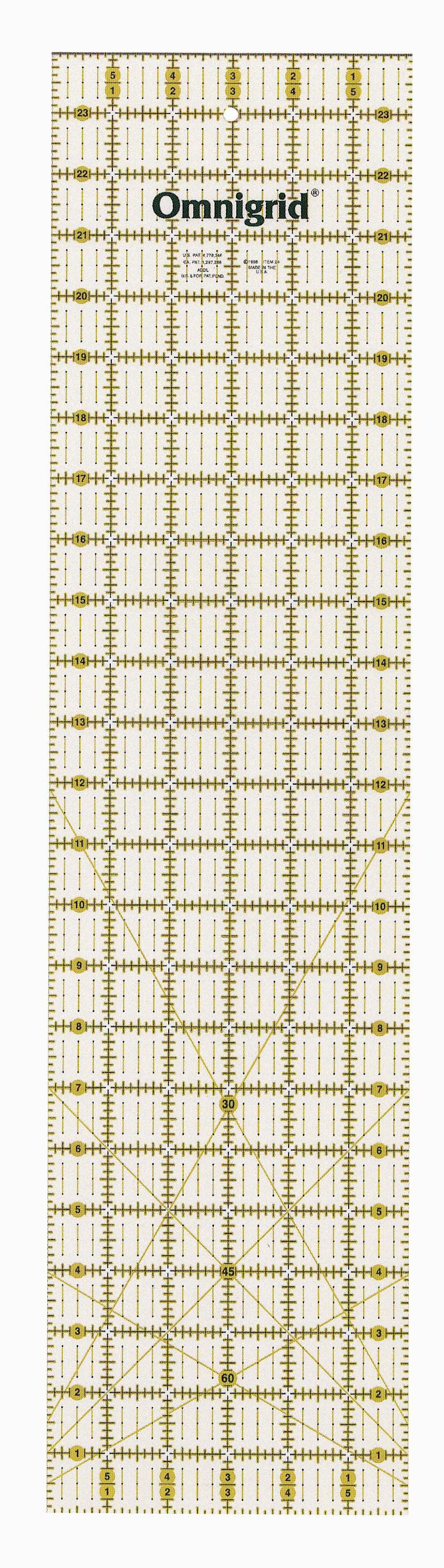 Omnigrid Ruler 6in x 24in