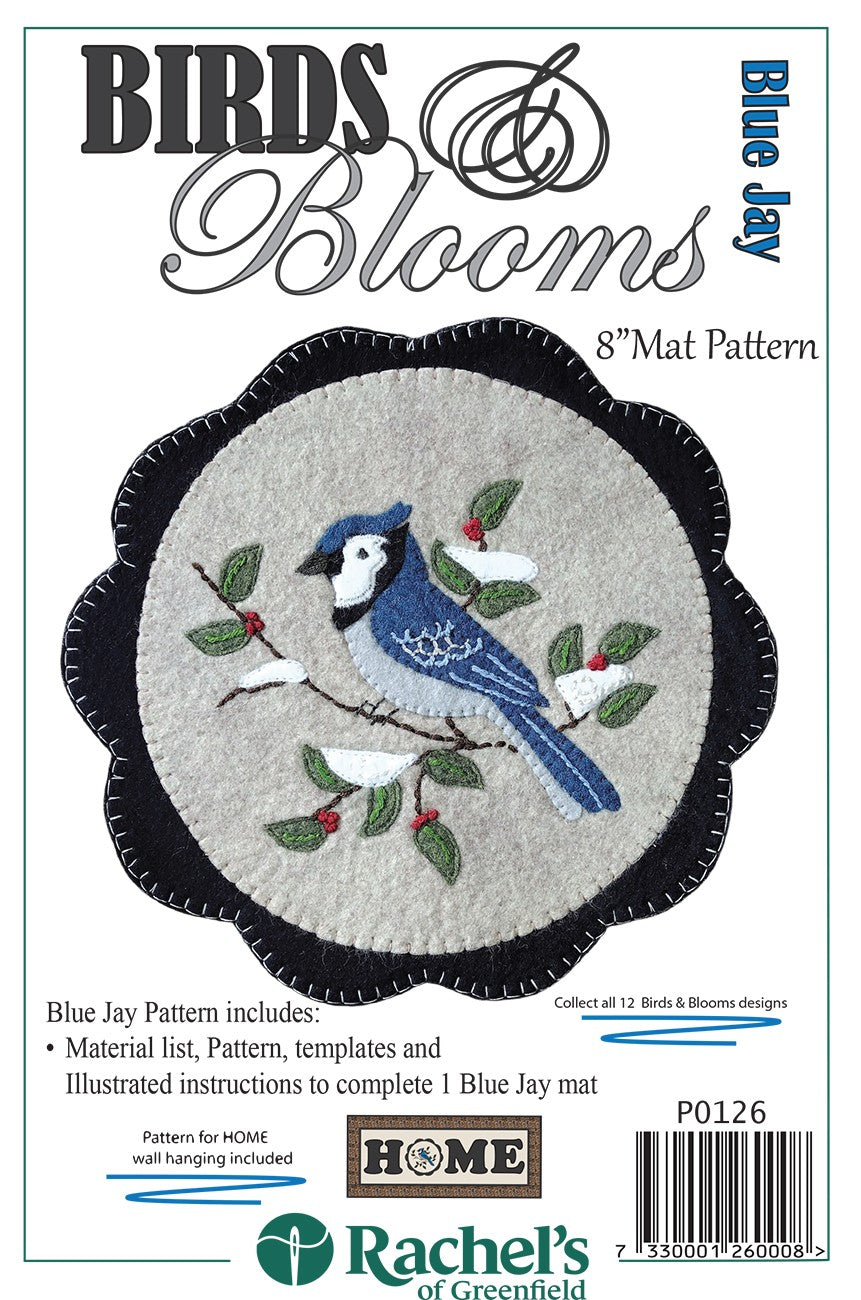 Blue Jay Mat Pattern