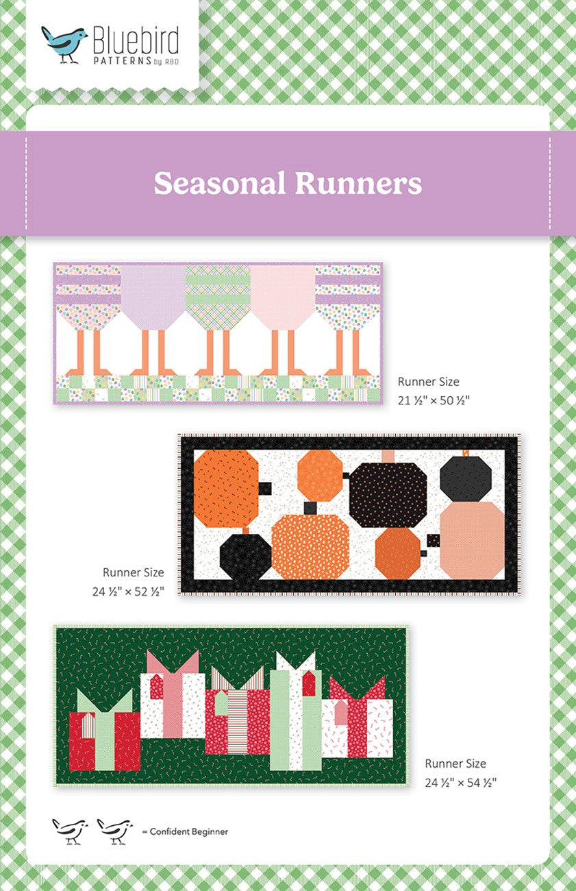 Bluebird Patterns Seasonal Runners Pattern