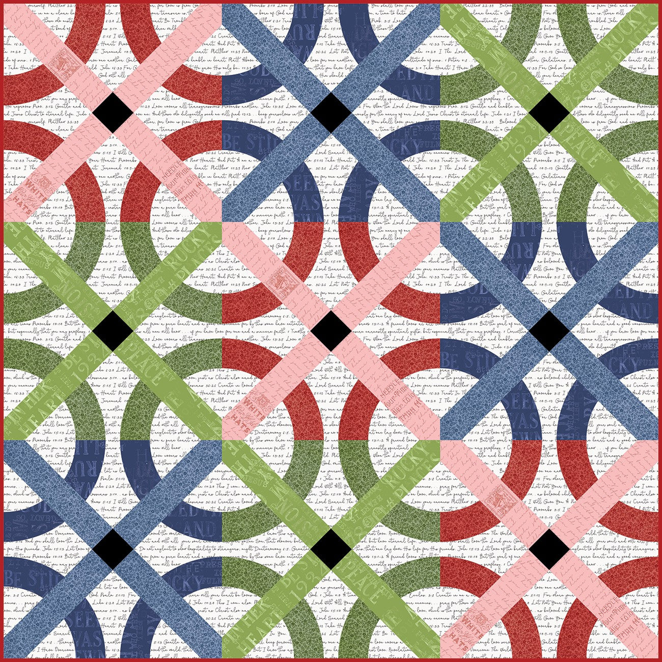 J. Wecker Frisch Crossroads Quilt Pattern