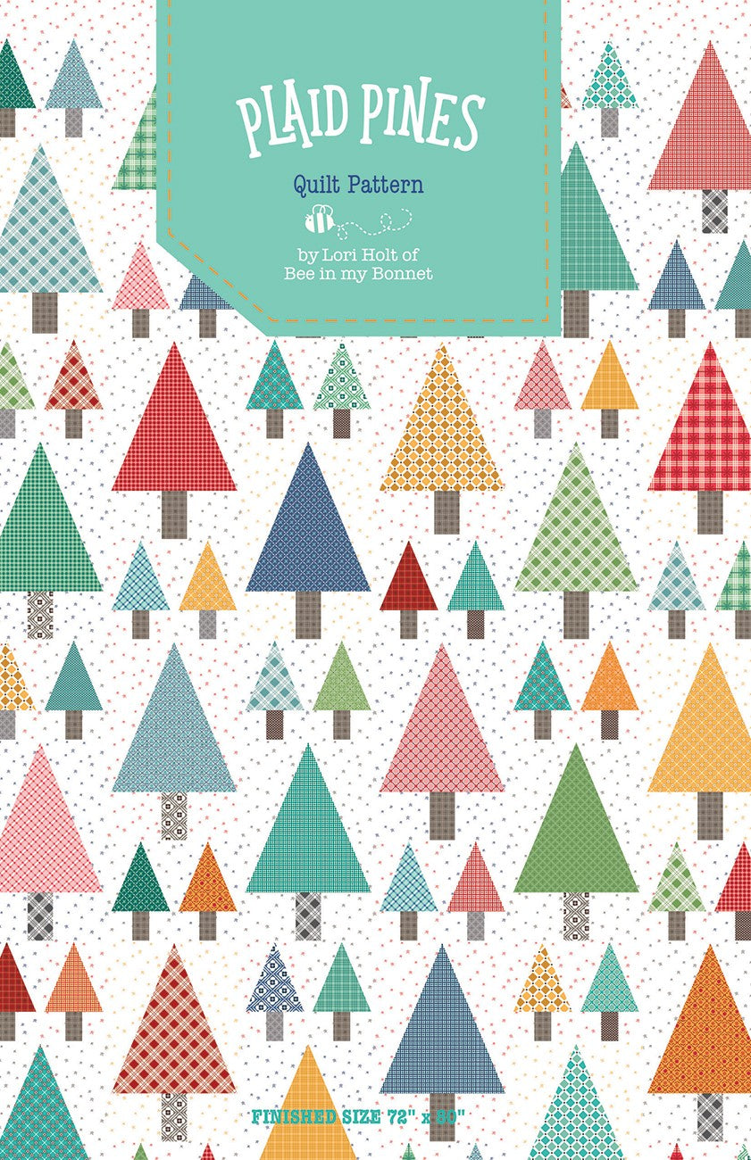 Bee Plaids Pines Quilt Pattern