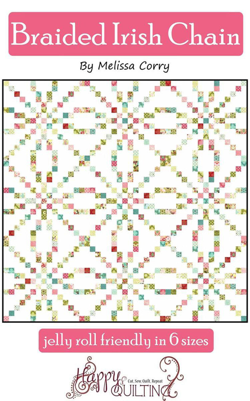 Melissa Corry Braided Irish Chain Quilt Pattern