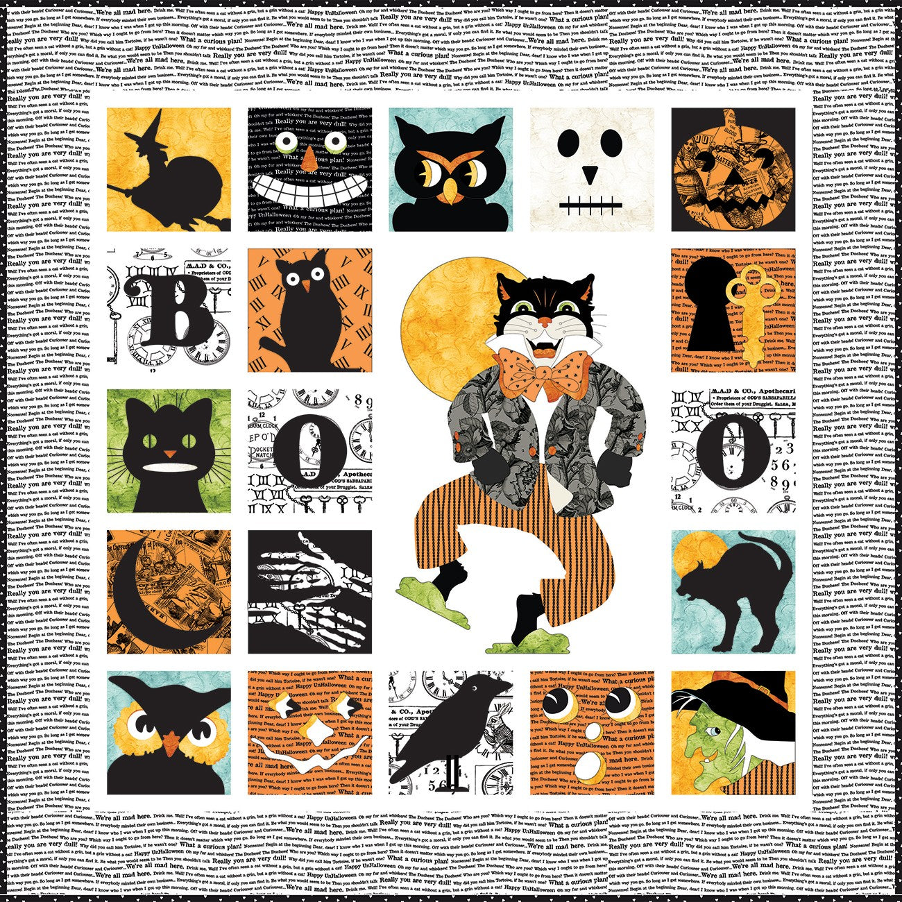 J. Wecker Frisch Masquerade Madness Quilt Pattern