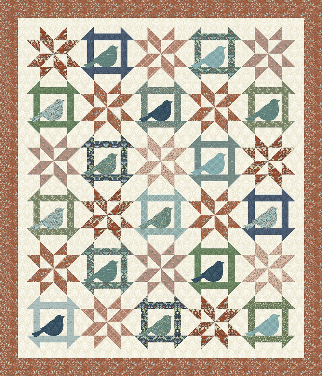 Amanda Niederhauser Bluebird Quilt Pattern