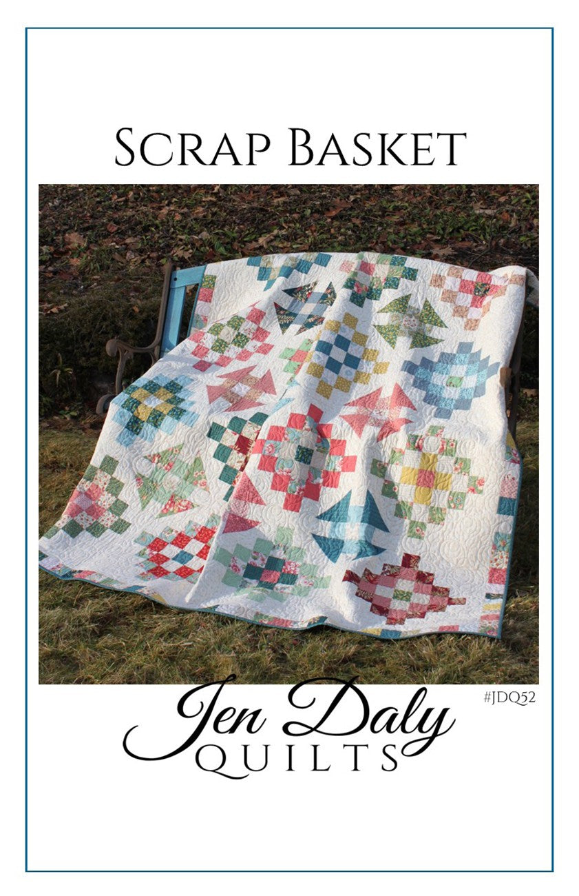 Jen Daly Quilts Scrap Basket Quilt Pattern