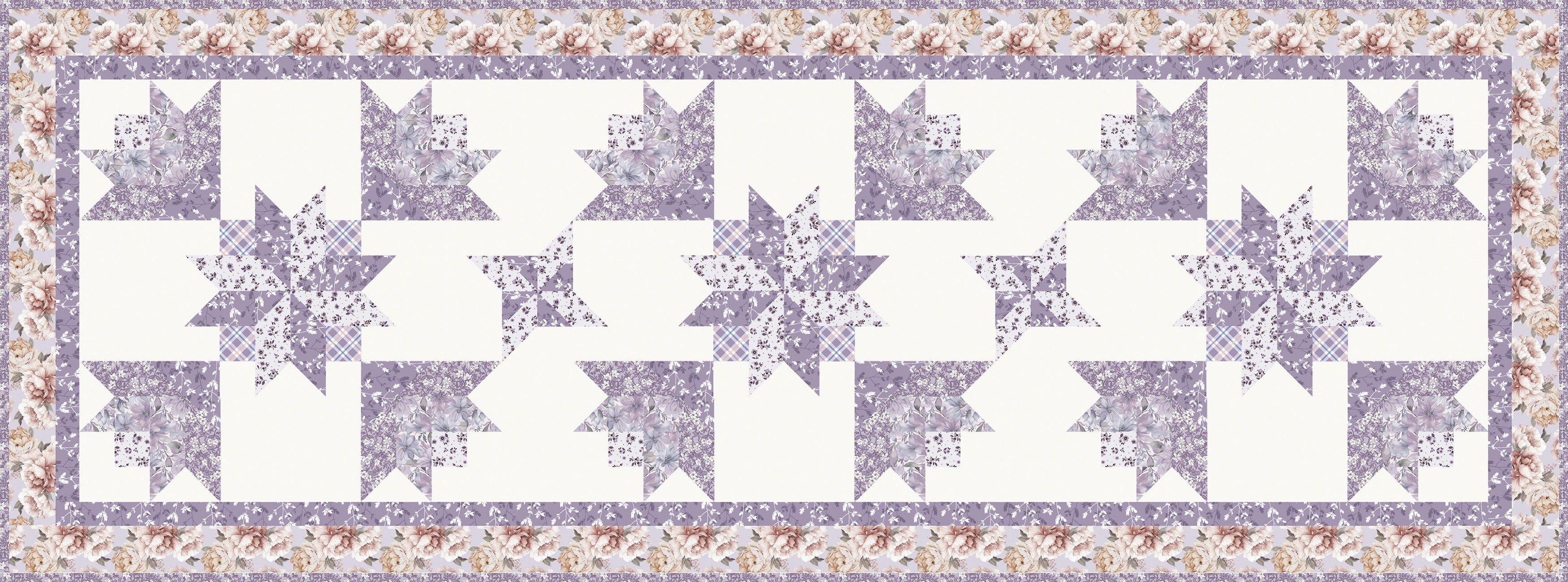 Modern Prairie Daybreak Runner Pattern