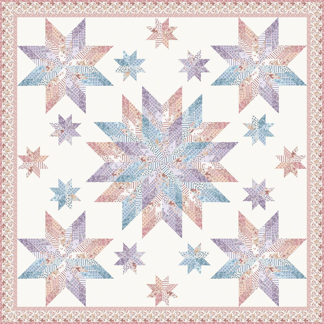 Modern Prairie Ma's Morning Star Quilt Pattern
