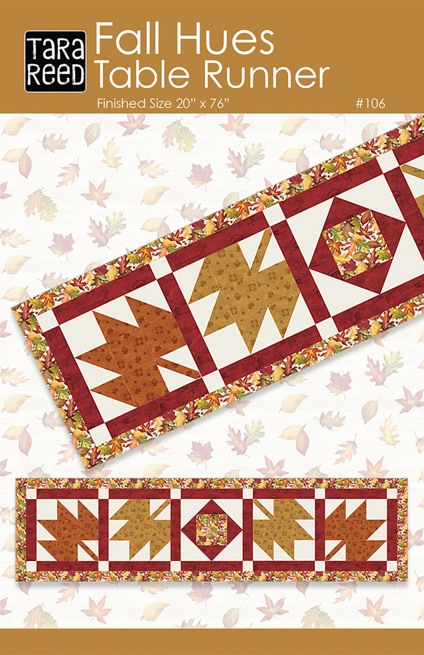 Fall Hues Table Runner by Tara Reed