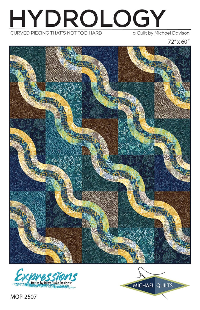 Michael Quilts Hydrology Quilt Pattern