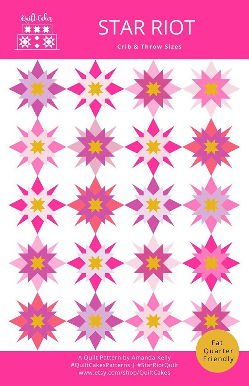 Quilt Cakes Star Riot Quilt Pattern