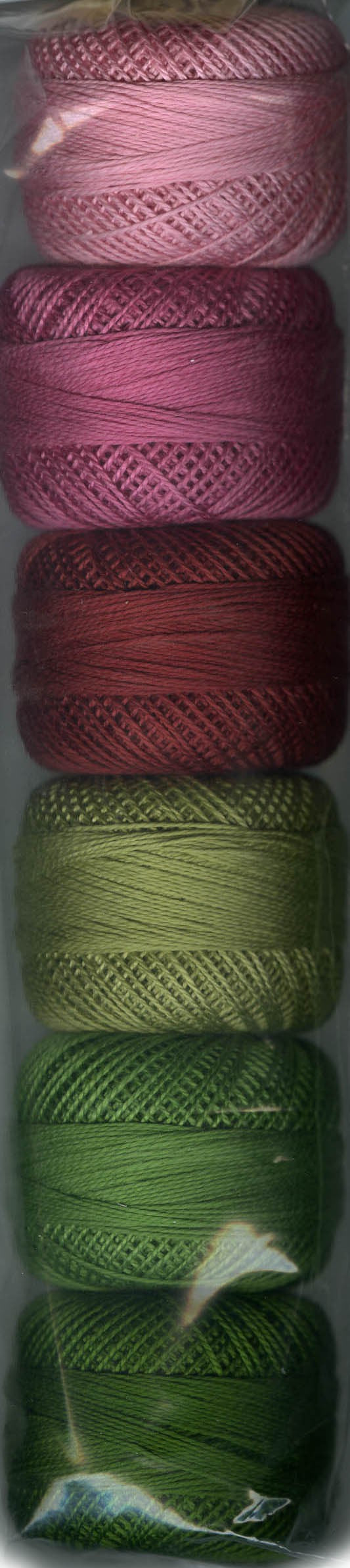 Pearl Cotton Size 12 Thread Sampler Pack Yule