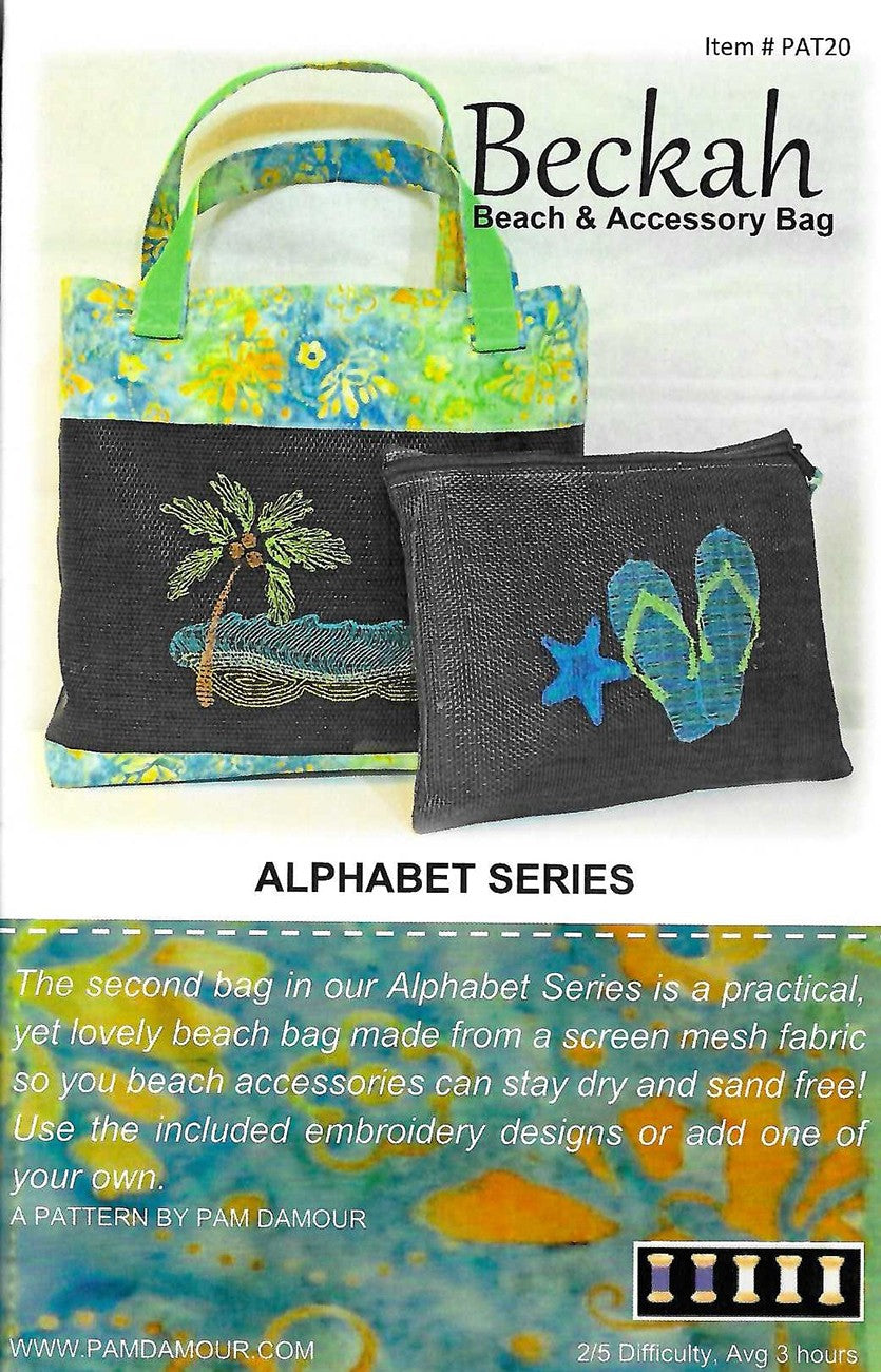The Beckah Beach Bag Pattern