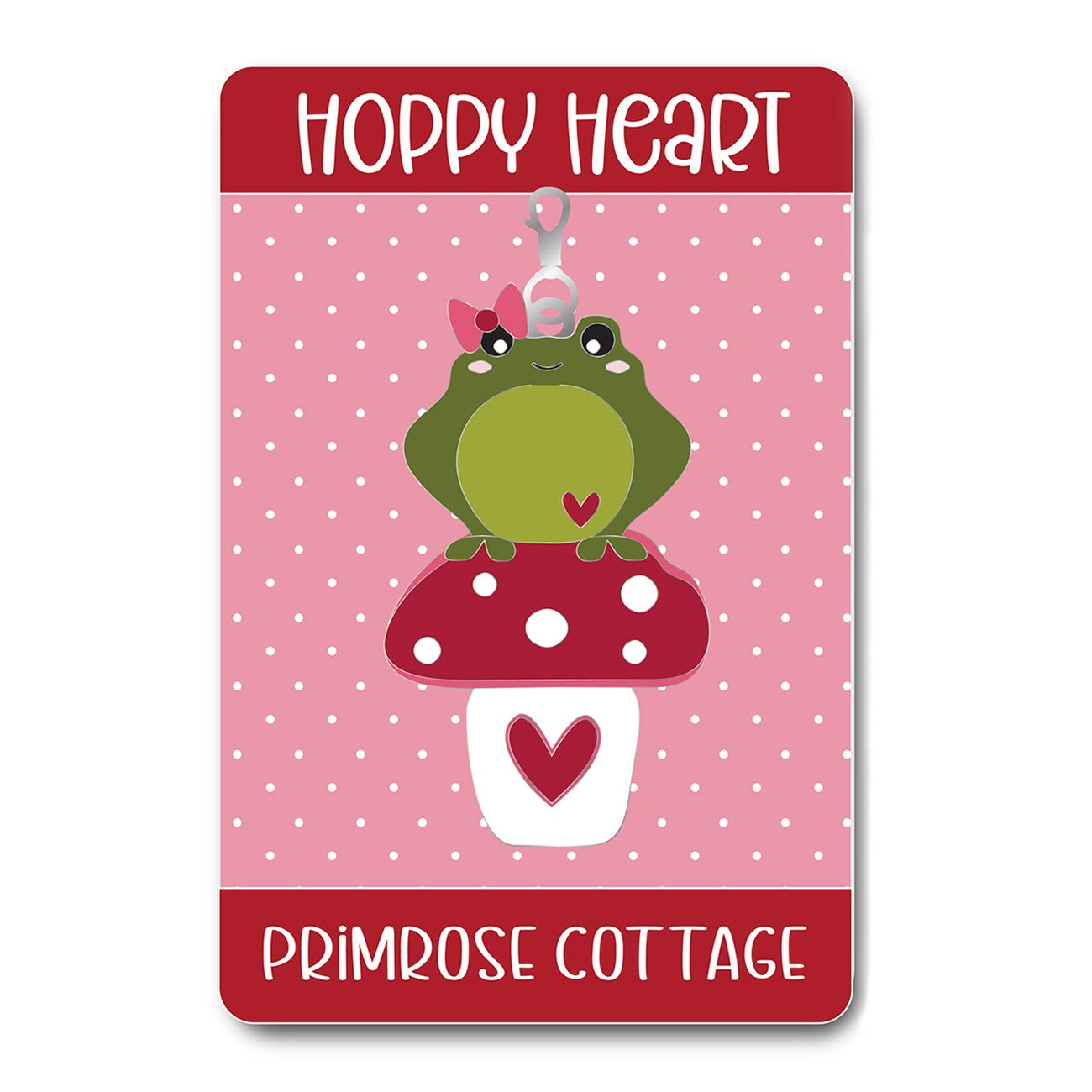 Hoppy Heart Charm