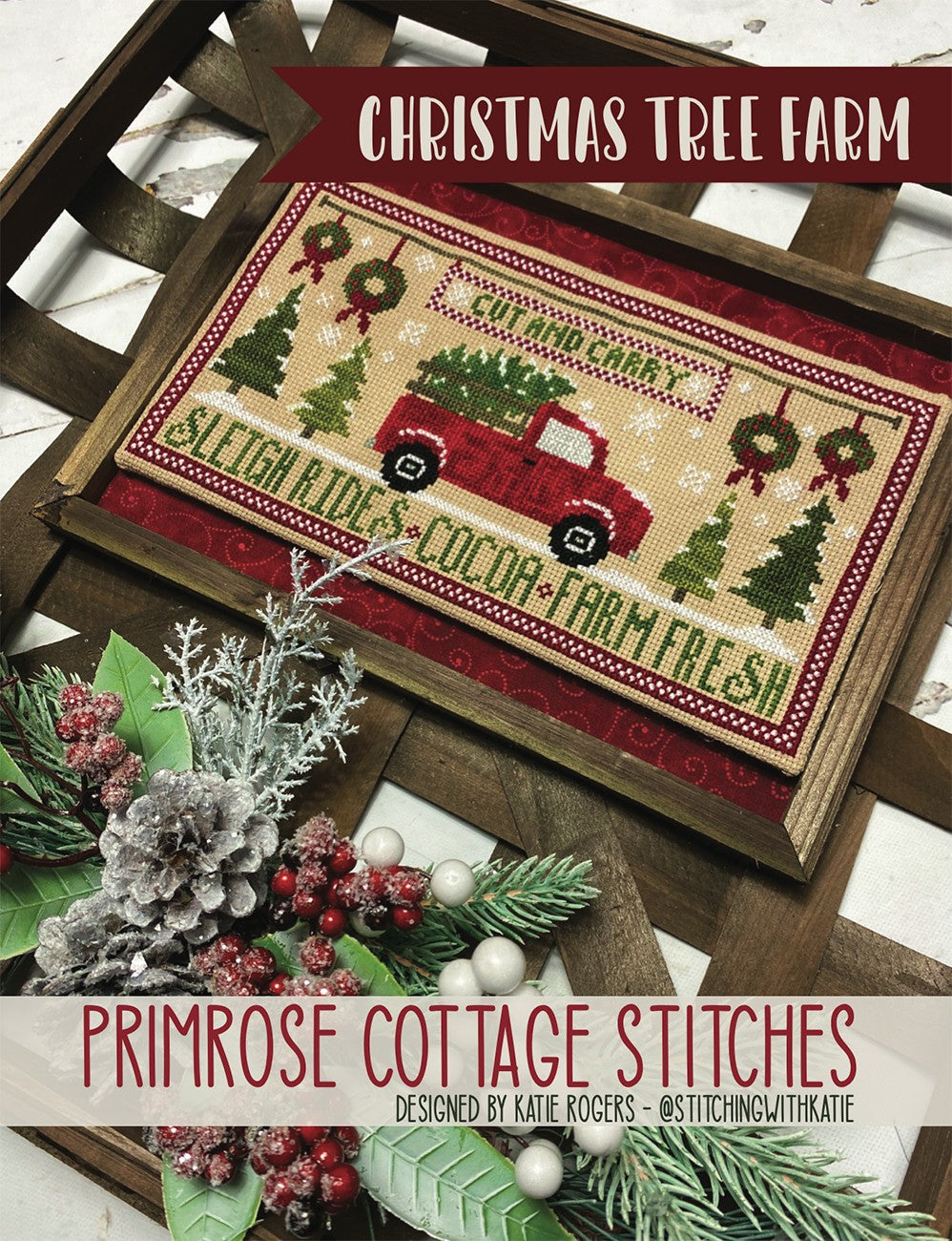 Christmas Tree Farm Cross Stitch