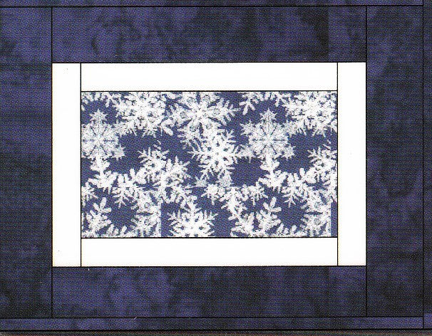 Framed Seasons -  Quilt-As-You-Go Placemats