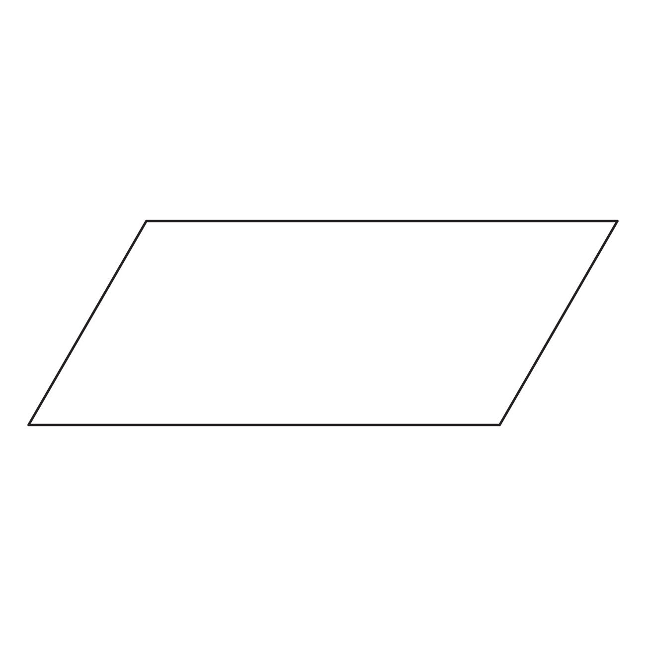 2in x 4in Parallelogram Papers