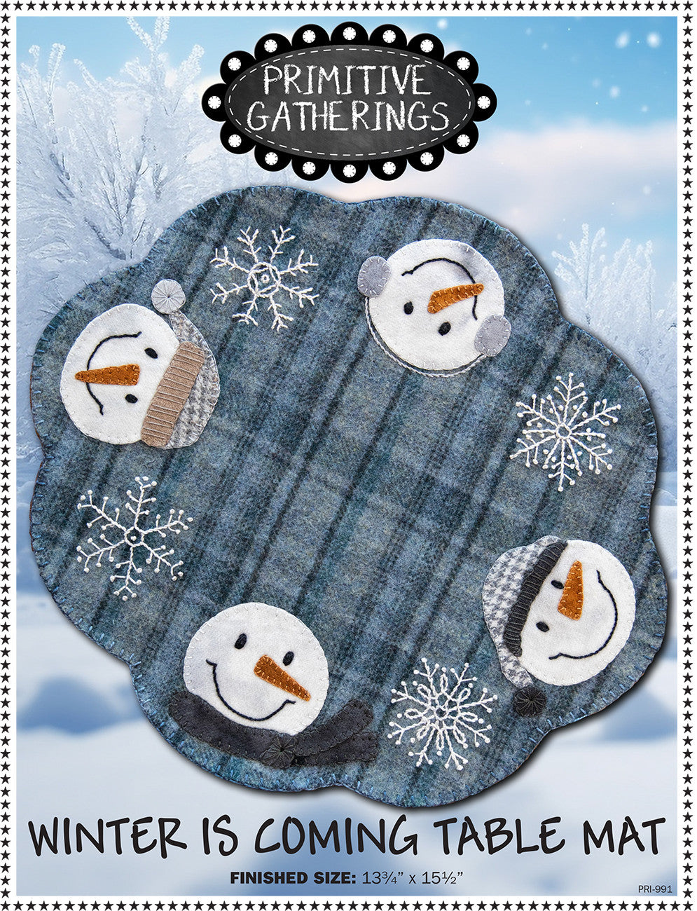 Winter Is Coming Table Mat