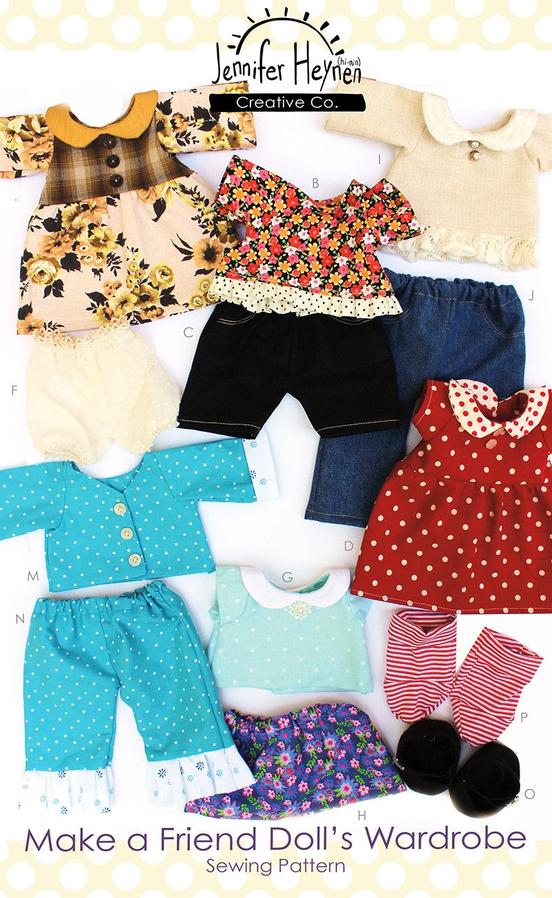 Make A Friend Doll Wardrobe