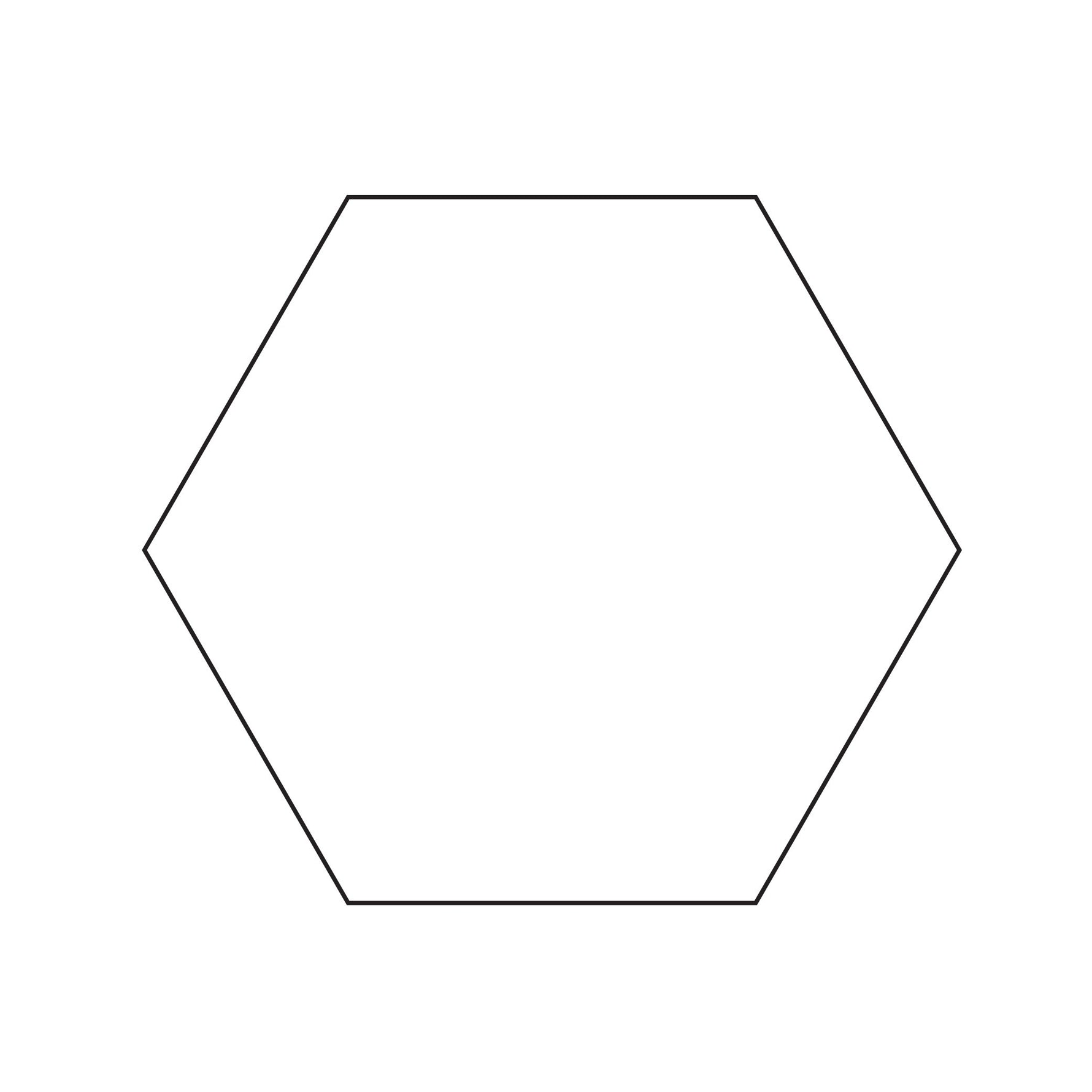 3in Hexagon Papers