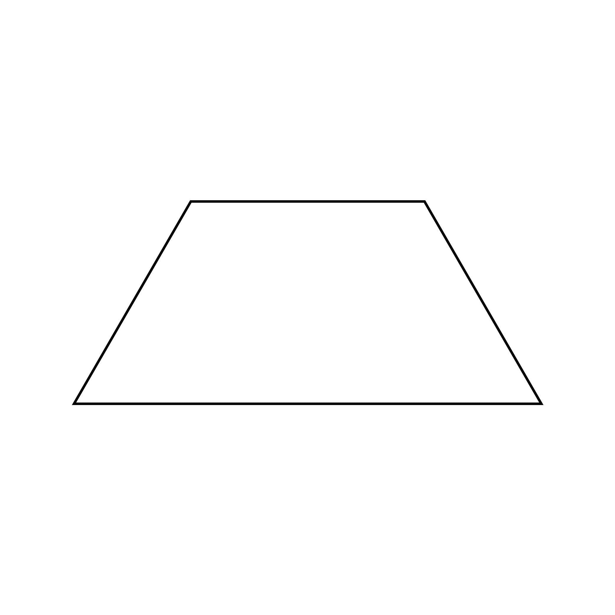 1-1/2in Half Hexagon Template