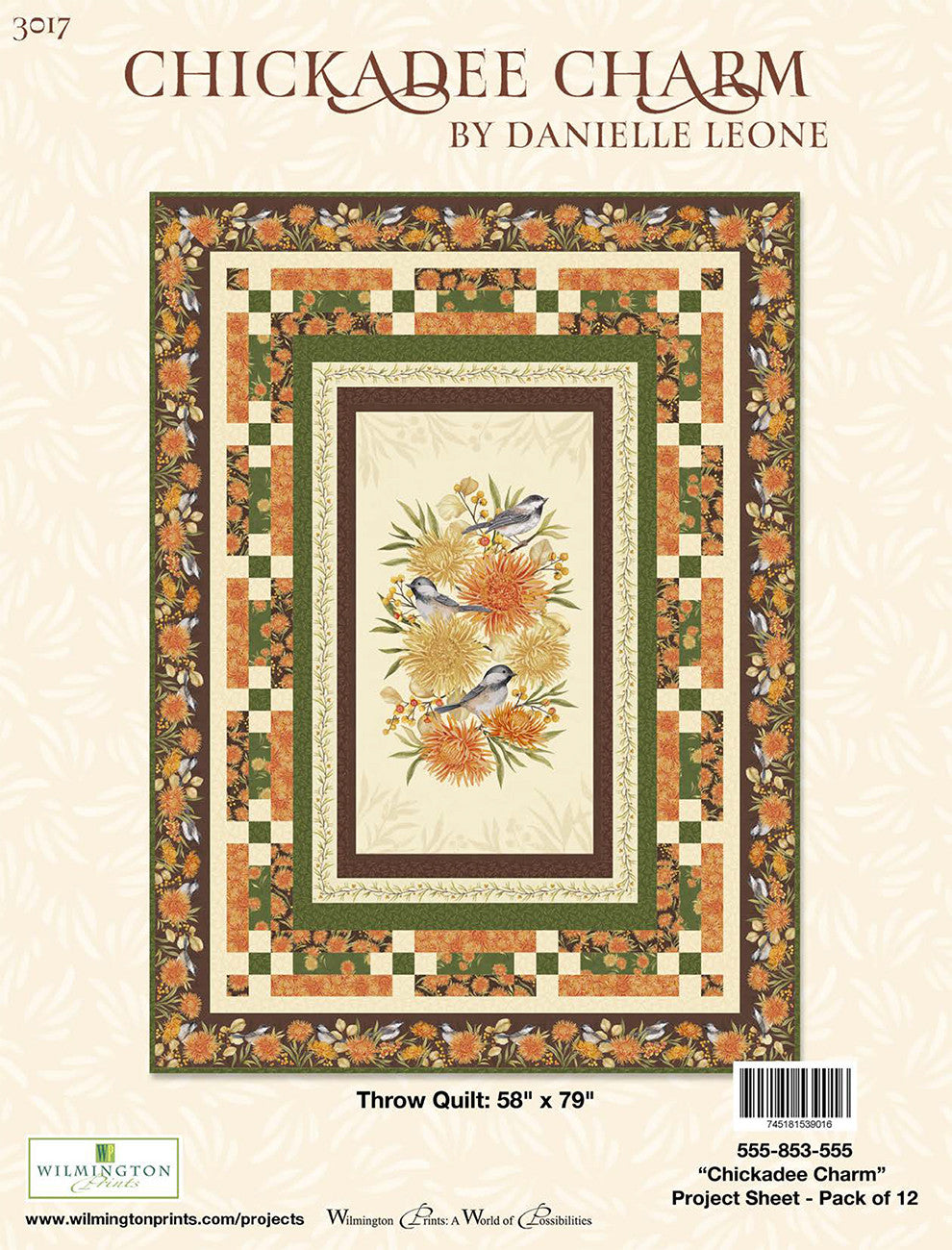 Display Poster Chickadee Charm