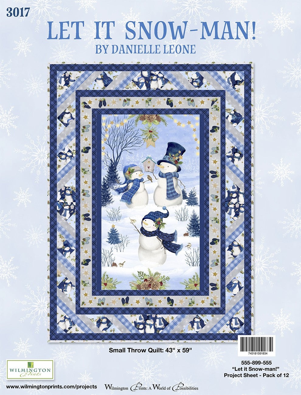 Display Poster Let It Snow-Man