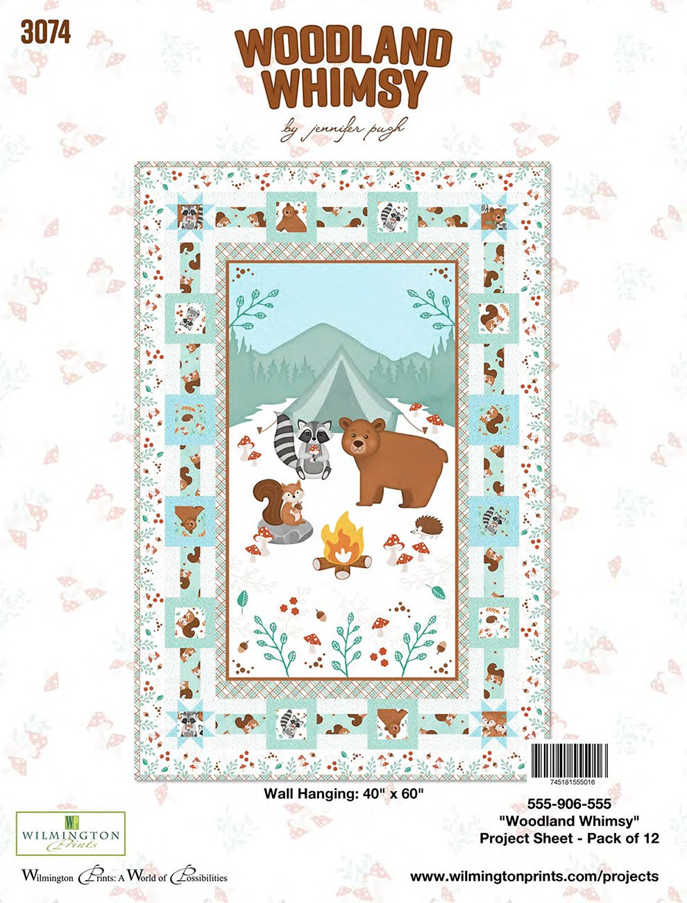 Project Sheet Woodland Whimsy 12 per package, 1 pack per store