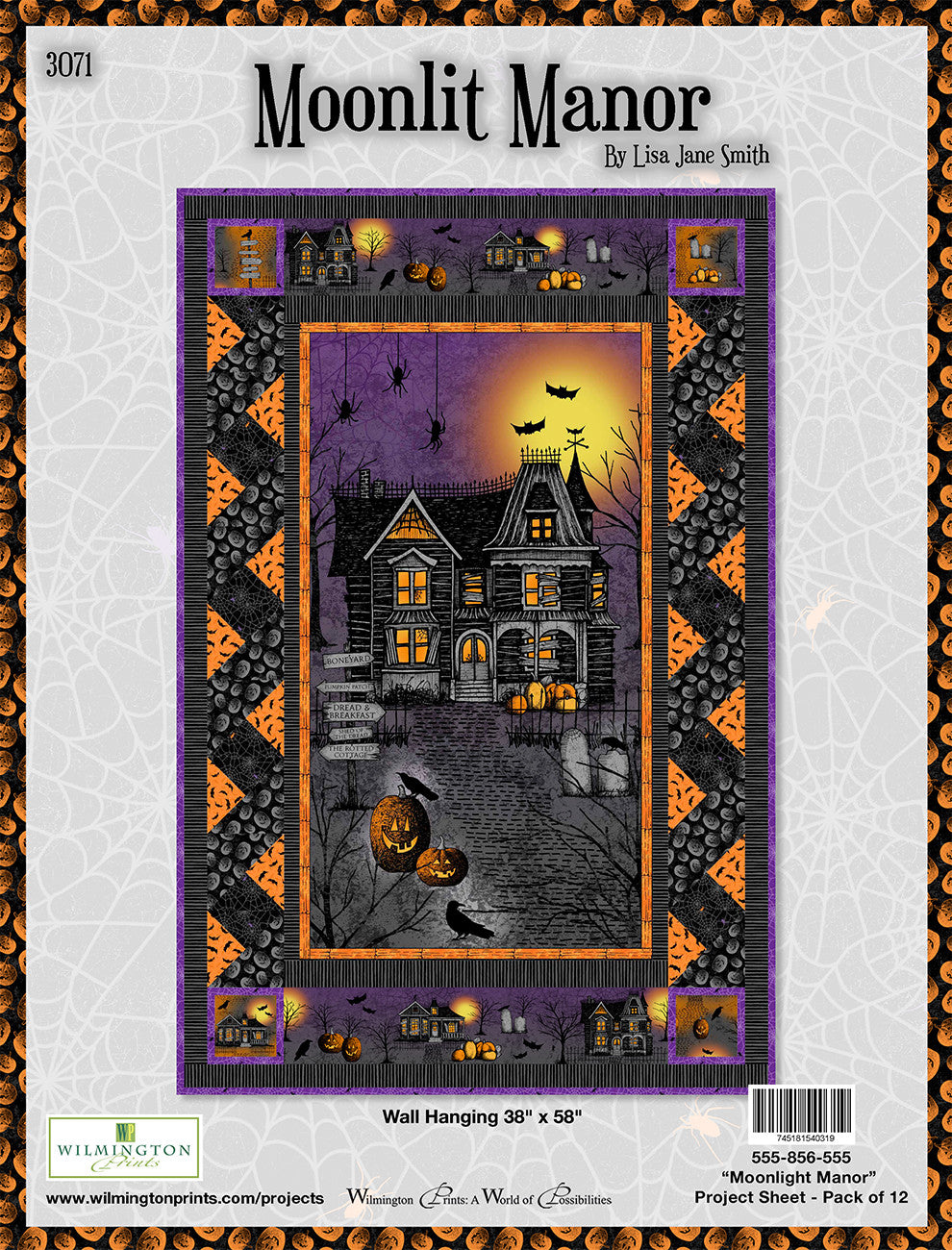 Project Sheet Moonlit Manor 12 per package, 1 pack per store
